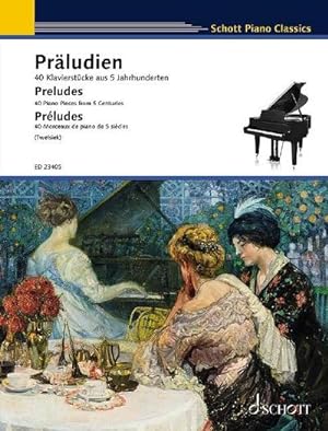 Bild des Verkufers fr Preludes : 40 Piano Pieces from 5 Centuries zum Verkauf von AHA-BUCH GmbH