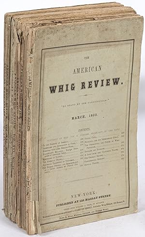 Bild des Verkufers fr The American Whig Review (1852) zum Verkauf von Between the Covers-Rare Books, Inc. ABAA