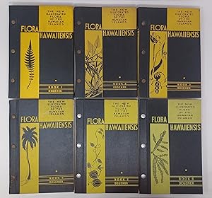 Flora Hawaiiensis: The New Illustrated Flora of the Hawaiian Islands, Books 1-6 - Rare Complete Set