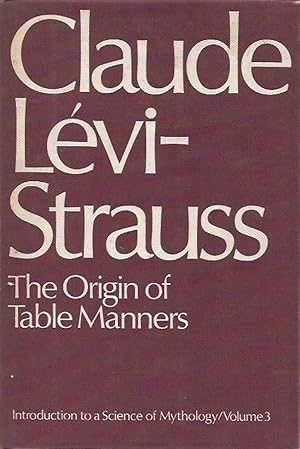 Immagine del venditore per The Origin of Table Manners venduto da Badger Books