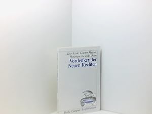 Seller image for Vordenker der Neuen Rechten (Campus Einfhrungen) Gnter Meuter ; Henrique Ricardo Otten for sale by Book Broker