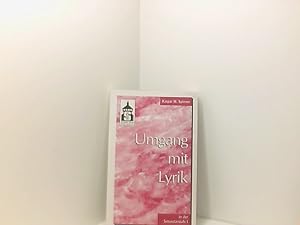 Seller image for Umgang mit Lyrik. In der Sekundarstufe I In der Sekundarstufe I for sale by Book Broker