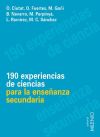 Seller image for 190 experiencias de ciencia para la enseanza secundaria for sale by AG Library