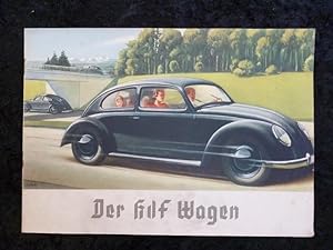 original Prospekt Der KdF Wagen um 1936 VW Käfer Werbebroschüre