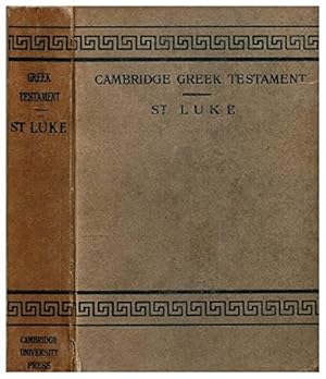 Seller image for The gospel according to s. luke for sale by WeBuyBooks