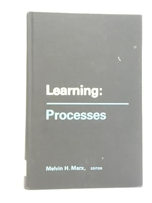 Imagen del vendedor de Learning Processes a la venta por World of Rare Books