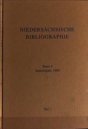 Niedersächsische Landesbibliothek, Band 9, Berichtsjahr 1989, Teil 1.