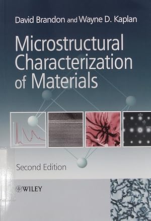 Image du vendeur pour Microstructural characterization of materials. mis en vente par Antiquariat Bookfarm