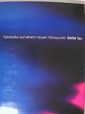 FAHRKULTUR AUF EINEM NEUEN HÖHEPUNKT. BMW 7ER. (E38).