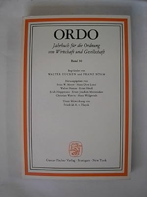 Seller image for ORDO Jahrbuch fr die Ordnung von Wirtschaft und Gesellschaft Band 30. for sale by Buchmerlin