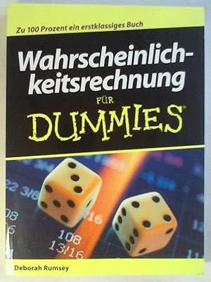 Seller image for Wahrscheinlichkeitsrechnung fr Dummies. for sale by Buchmerlin