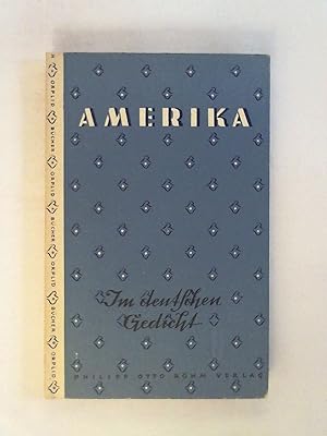 Seller image for Amerika im deutschen Gedicht. for sale by Buchmerlin