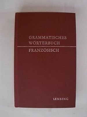 Bild des Verkufers fr GRAMMATISCHES WRTERBUCH - FRANZSISCH -. zum Verkauf von Buchmerlin