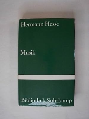 Imagen del vendedor de Musik - Betrachtungen, Gedichte, Rezensionen und Briefe. a la venta por Buchmerlin