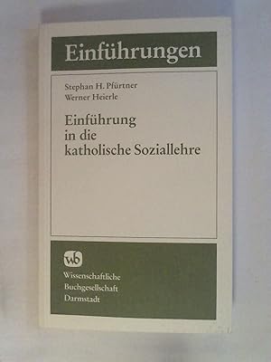 Seller image for Einfhrung in die katholische Soziallehre. for sale by Buchmerlin