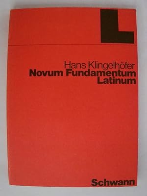 Bild des Verkufers fr Novum Fundamentum Latinum: Schlerbuch. zum Verkauf von Buchmerlin