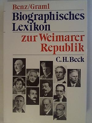 Seller image for Biographisches Lexikon zur Weimarer Republik. for sale by Buchmerlin