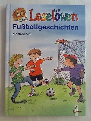 Bild des Verkufers fr Leselwen-Fussballgeschichten. zum Verkauf von Buchmerlin