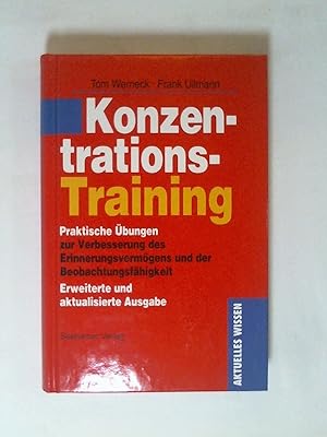 Bild des Verkufers fr Konzentrationstraining. zum Verkauf von Buchmerlin