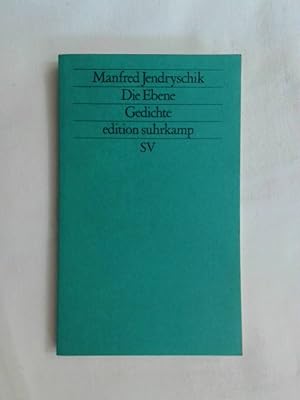Bild des Verkufers fr Die Ebene: Gedichte (edition suhrkamp). zum Verkauf von Buchmerlin