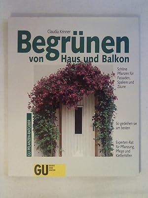 Bild des Verkufers fr Begrnen von Haus und Balkon. zum Verkauf von Buchmerlin