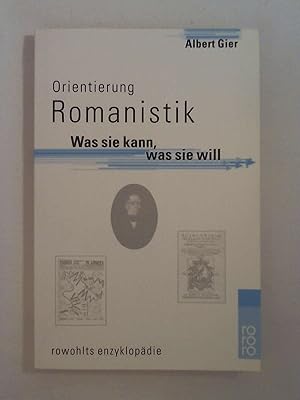 Bild des Verkufers fr Orientierung Romanistik: Was sie kann, was sie will. zum Verkauf von Buchmerlin