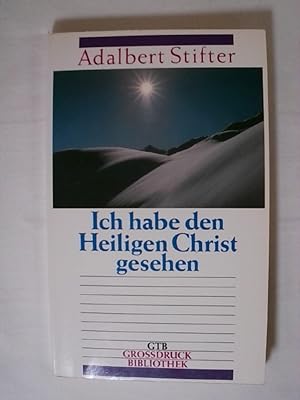 Bild des Verkufers fr Ich habe den Heiligen Christ gesehen. Grodruck. zum Verkauf von Buchmerlin