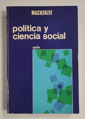 Bild des Verkufers fr POLTICA Y CIENCIA SOCIAL zum Verkauf von Librera Llera Pacios