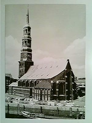 Hamburg, Hauptkirche St. Katharinen, AK, ungelaufen, ca. 1965