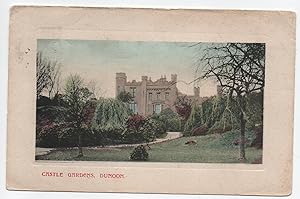 Dunoon Castle Vintage 1909 Postcard