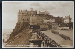 Edinburgh Castle Scotland 1936 Postcard