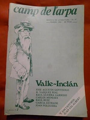 Immagine del venditore per CAMP DE L'ARPA. Revista de Literatura N. 97. Valle-Incln venduto da Carmichael Alonso Libros