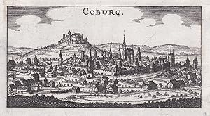 Seller image for "Coburg" - Coburg / Oberfranken Franken / Bayern / Gesamtansicht Ansicht for sale by Antiquariat Steffen Vlkel GmbH