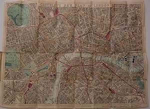 CRUCHLEY'S HANDY MAP OF LONDON- CRUCHLEY'S NEW PLAN OF LONDON.