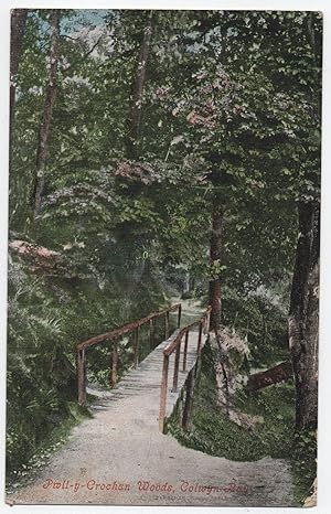 Colwyn Bay Pwll Y Crochan Postcard 1906