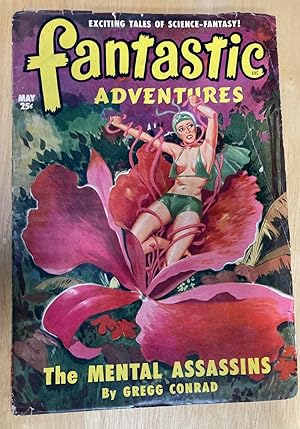 Bild des Verkufers fr Fantastic Adventures May 1950 Volume 12 Number 5 zum Verkauf von biblioboy