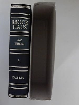 Bild des Verkufers fr Brockhaus A - Z Wissen in zwlf Bnden: Band 6, Kalf-Leu zum Verkauf von ANTIQUARIAT FRDEBUCH Inh.Michael Simon