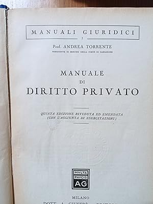 Manuale di diritto privato