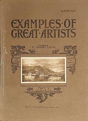 Imagen del vendedor de Examples Of Great Artists: Part Iv a la venta por Mister-Seekers Bookstore