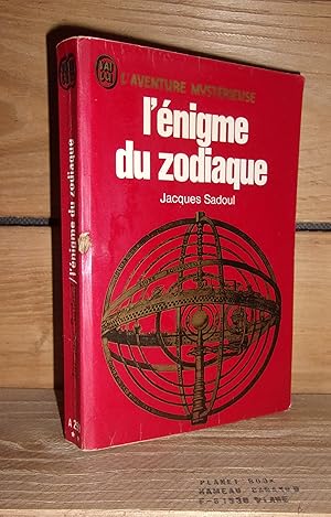 Seller image for L'ENIGME DU ZODIAQUE for sale by Planet's books