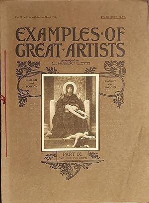 Imagen del vendedor de Examples Of Great Artists: Part Ix a la venta por Mister-Seekers Bookstore