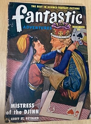 Seller image for Fantastic Adventures November 1950 Volume 12 Number 11 for sale by biblioboy