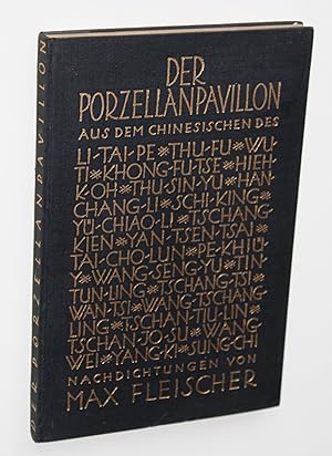 Seller image for Der Porzellanpavillon. Nachdichtungen chinesischer Lyrik for sale by Versandantiquariat Hsl