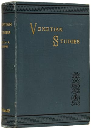 Bild des Verkufers fr Venetian Studies zum Verkauf von Adrian Harrington Ltd, PBFA, ABA, ILAB