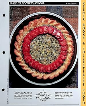 McCall's Cooking School Recipe Card: Eggs, Cheese 13 - Spinach-And-Cottage-Cheese Tart : Replacem...