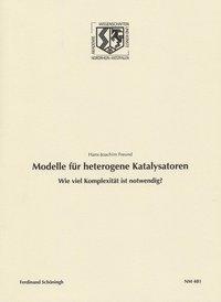 Seller image for Modelle f ¼r heterogene Katalysatoren for sale by moluna