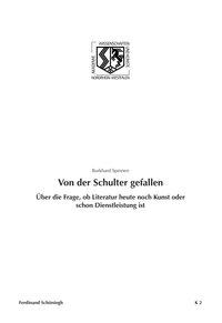 Seller image for Von der Schulter gefallen for sale by moluna