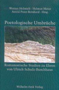 Seller image for Poetologische Umbr ¼che for sale by moluna