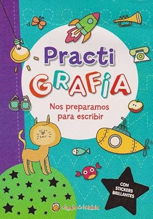 Seller image for Practigrafa. Nos preparamos para escribir. Con stickers brillantes. for sale by La Librera, Iberoamerikan. Buchhandlung