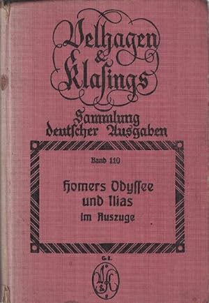 Image du vendeur pour Homers Odyssee und Ilias im Auszuge. mis en vente par La Librera, Iberoamerikan. Buchhandlung